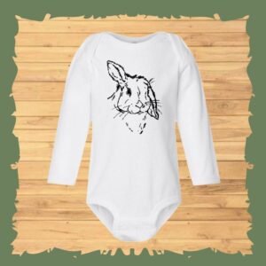 Baby Romper Full Sleeve  front back (face