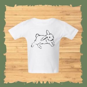 T Shirt Bunny Side