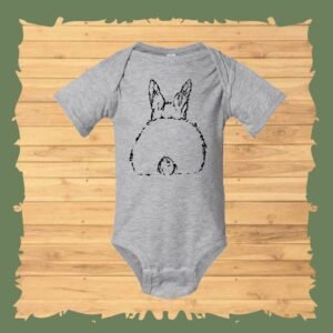 Infant Romper Short Sleeves bunny back - 4400 Onsie