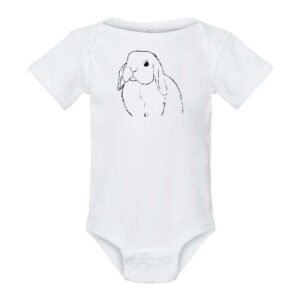 Short sleeve body suit <br>Classic Line Art