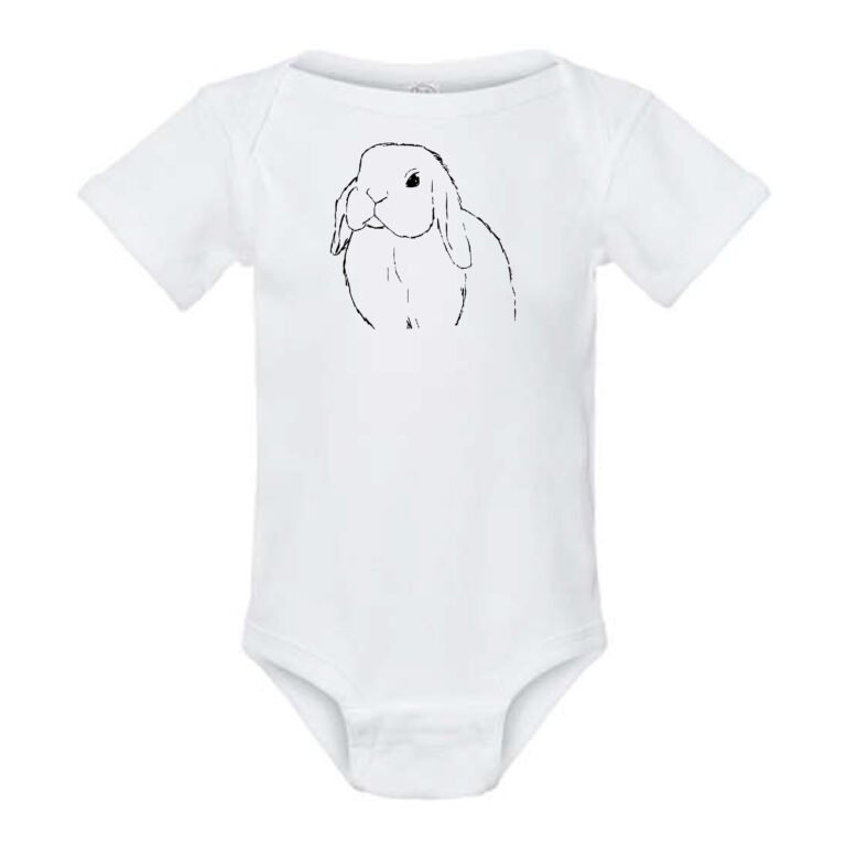 Short sleeve body suit <br>Line Art