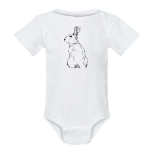 Short sleeve body suit Outlined