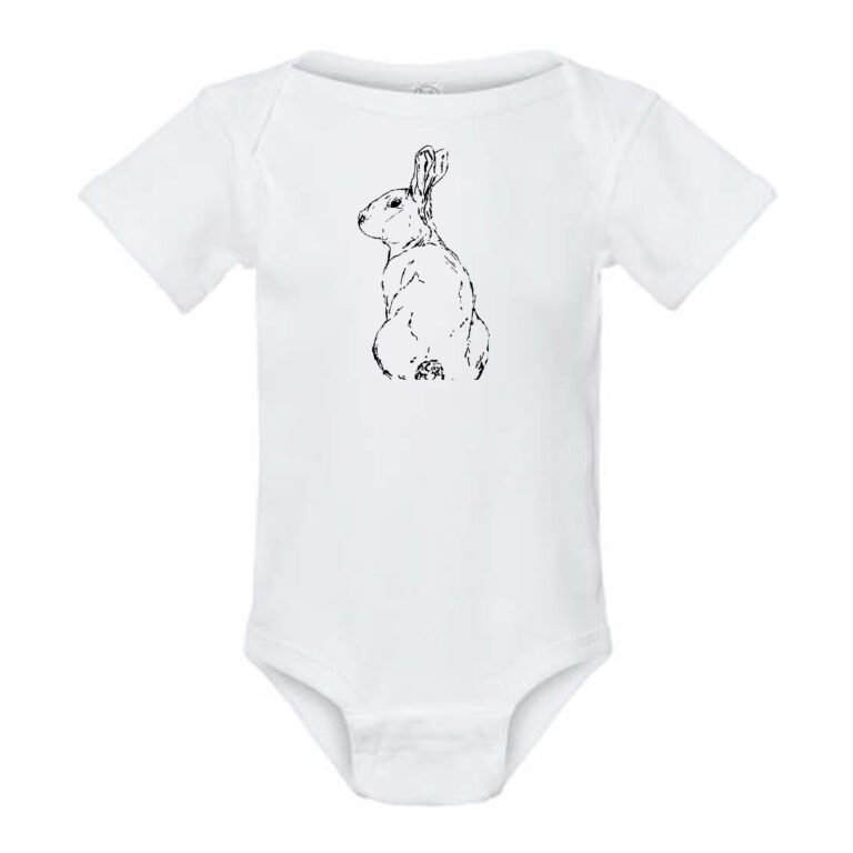 Short sleeve body suit Outlined