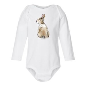 Long Sleeve Bodysuit Natural Tones