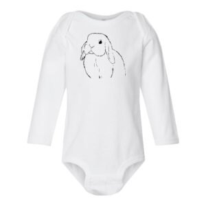 Long Sleeve Bodysuit <br>Classic Line Art