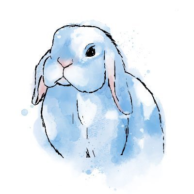 Blue Hoppy Lop & Floppy
