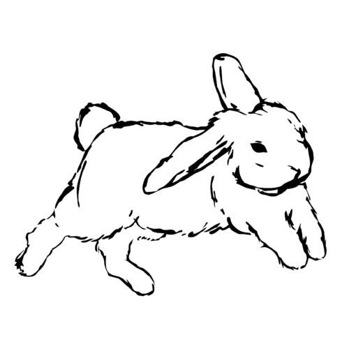 Outlined Little Hopper