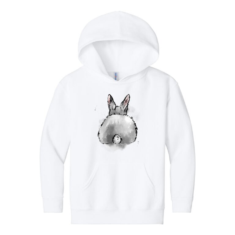 Youth Hooded Sweatshirt Natural Tones