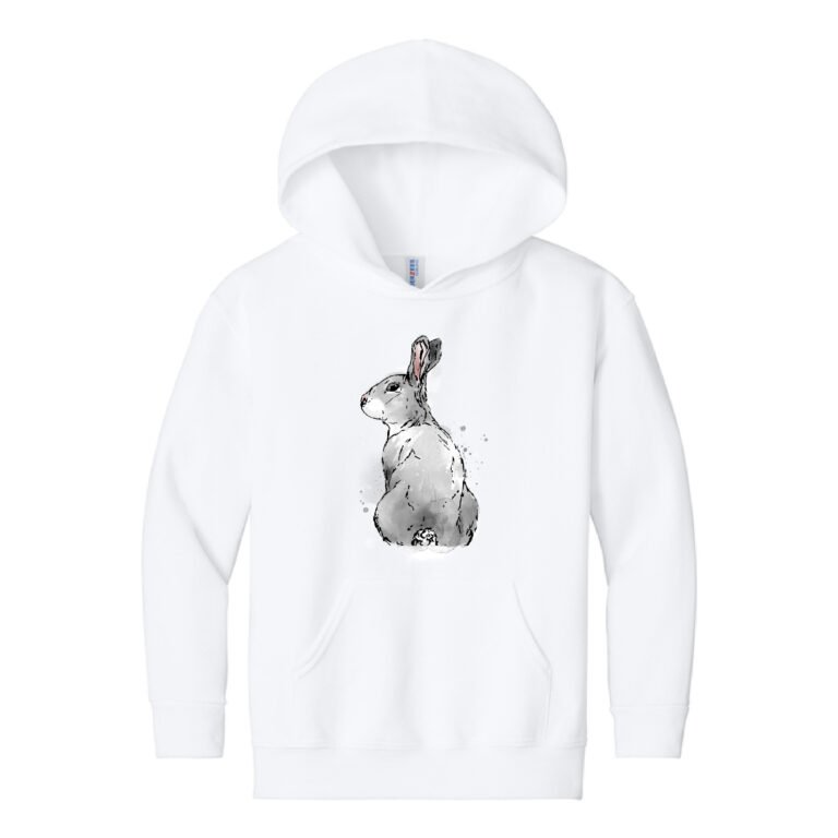 Youth Hooded Sweatshirt Natural Tones